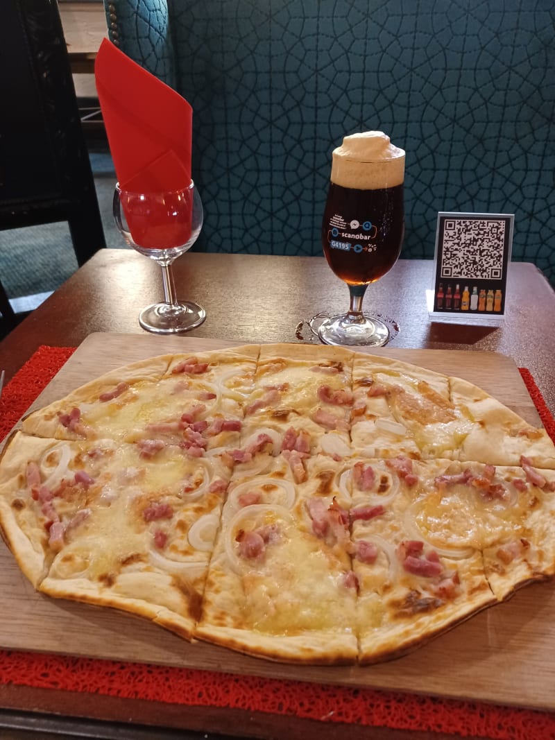 Tarte Flambée Au Munster  - Le Bartholdi, Strasbourg