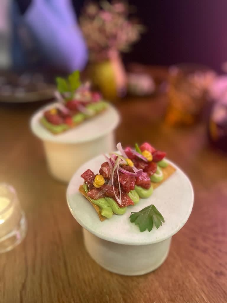 Tosta de Tartar de Atún Rojo - Óleo Pura Cocina, Madrid