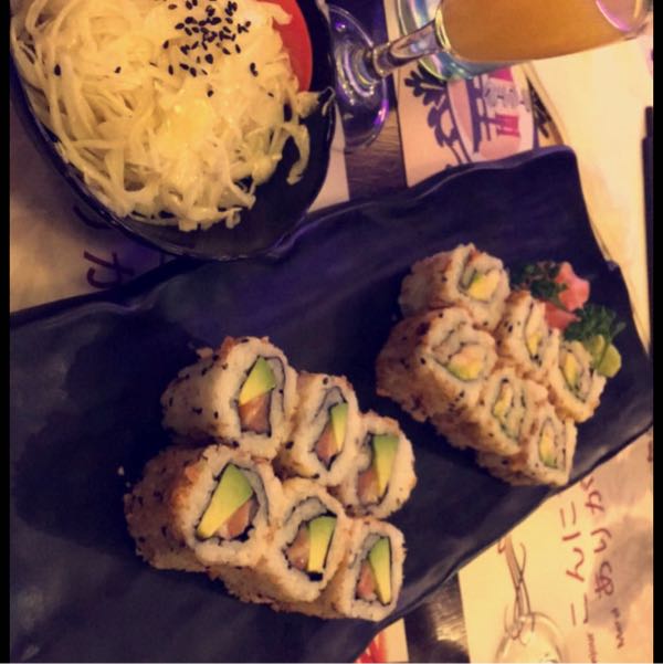 Crousti maki et salade de chou - Akoya, Melun