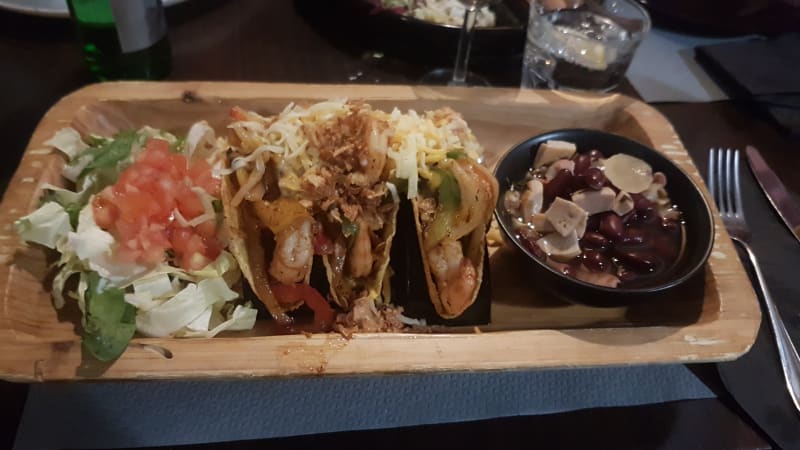 Tacos crevettes  - Taco s Bar, Lausanne