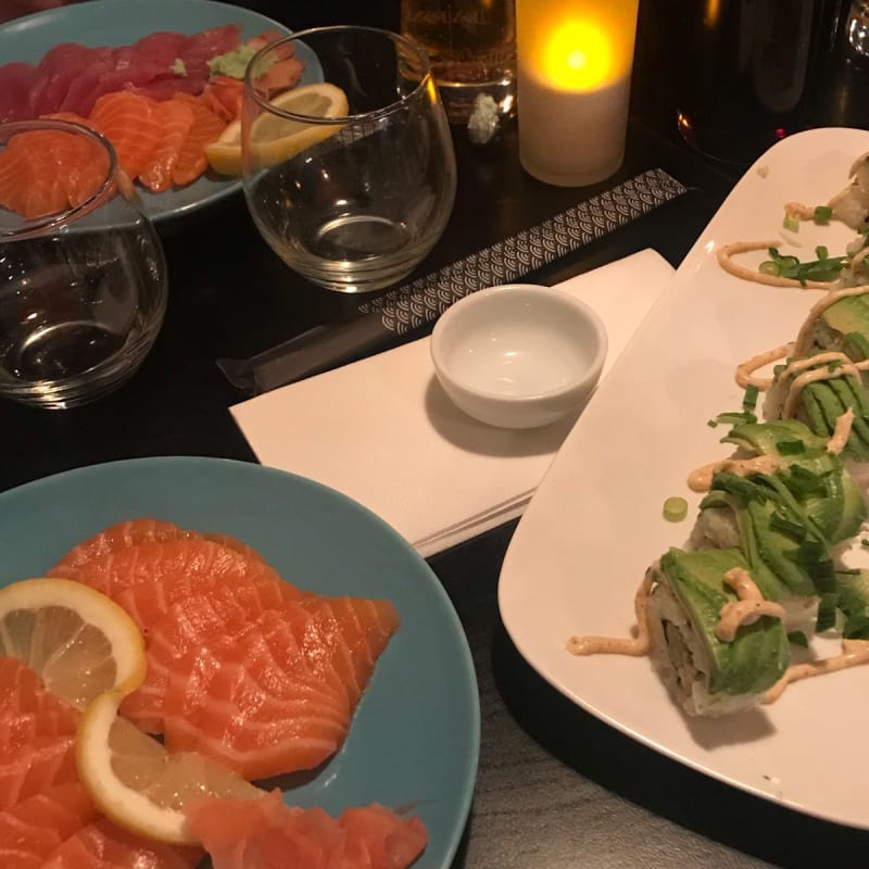 Sashimi salmon - Ponzu, Paris