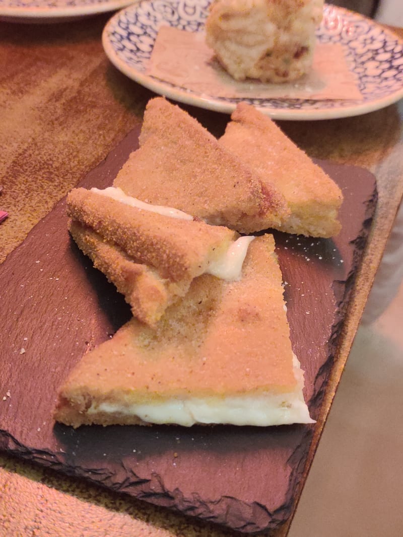 Mozzarella in carrozza - Rua Taverna Gastronomica Italiana, Barcelona