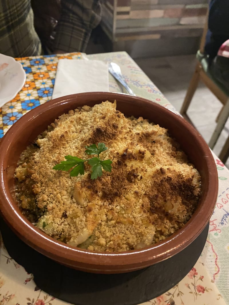 Bacalhau com broa - Beco a Sério, Lisbon