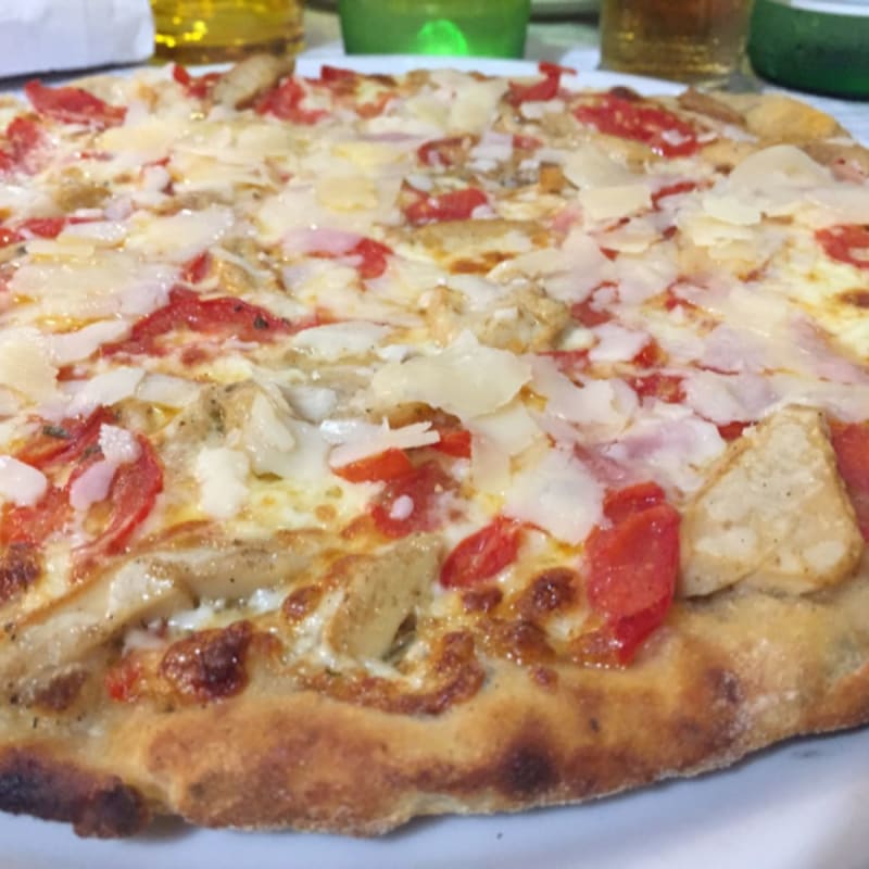 Pizza Porcini con impasto ai 5 cereali. - Simo