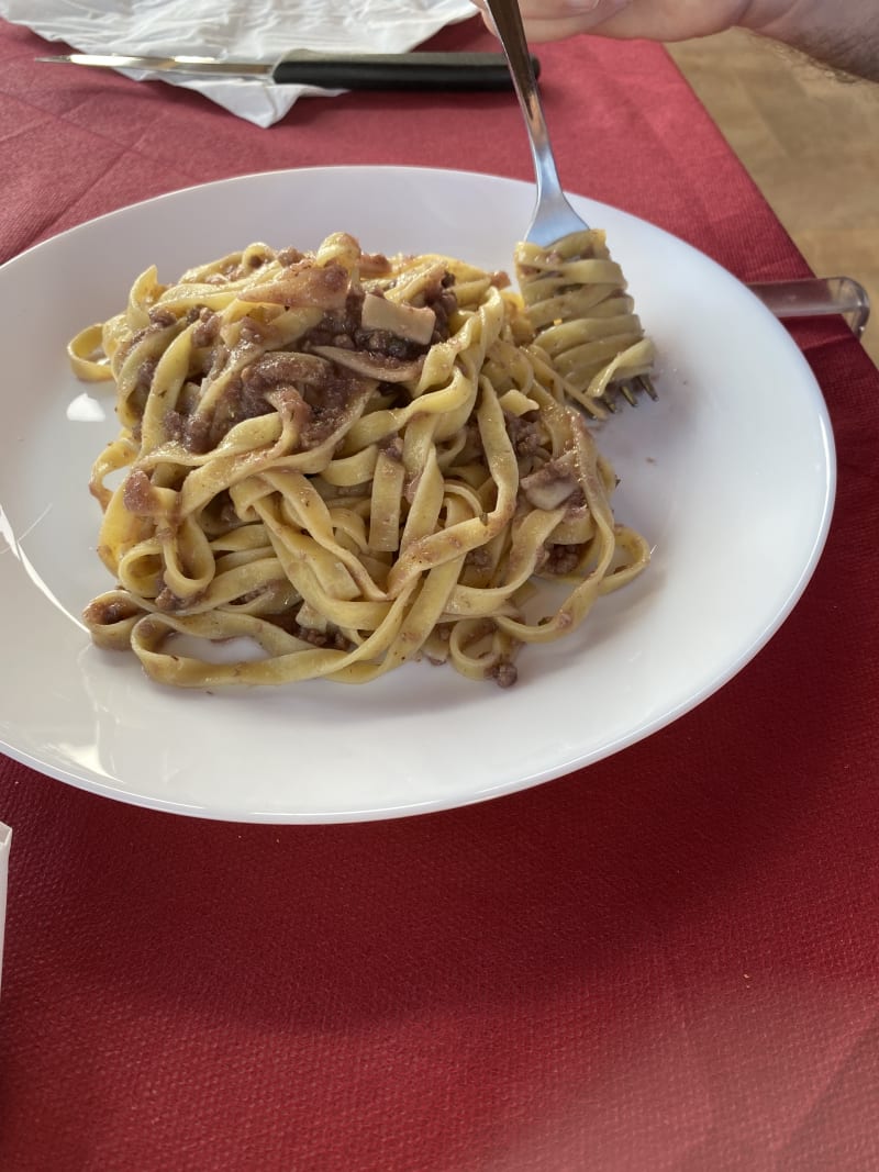 Tagliatelle ubriache - Ristorante Dell'Agriturismo La Sorgente Longobarda