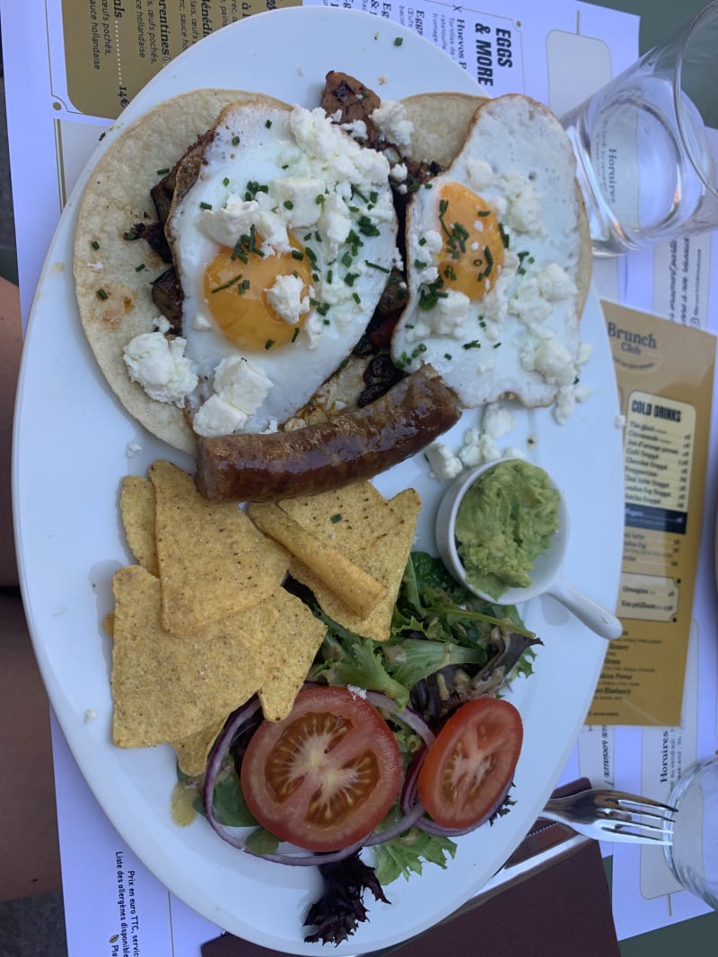 Huevos rancheros - Brunch Club, Toulouse