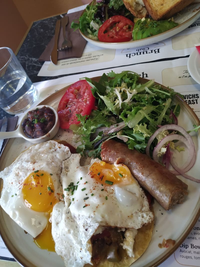 Huevos rancheros - Brunch Club, Toulouse