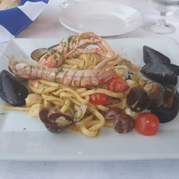 Scialatielli allo scoglio - La Cantina del Mare, Marina di Campo