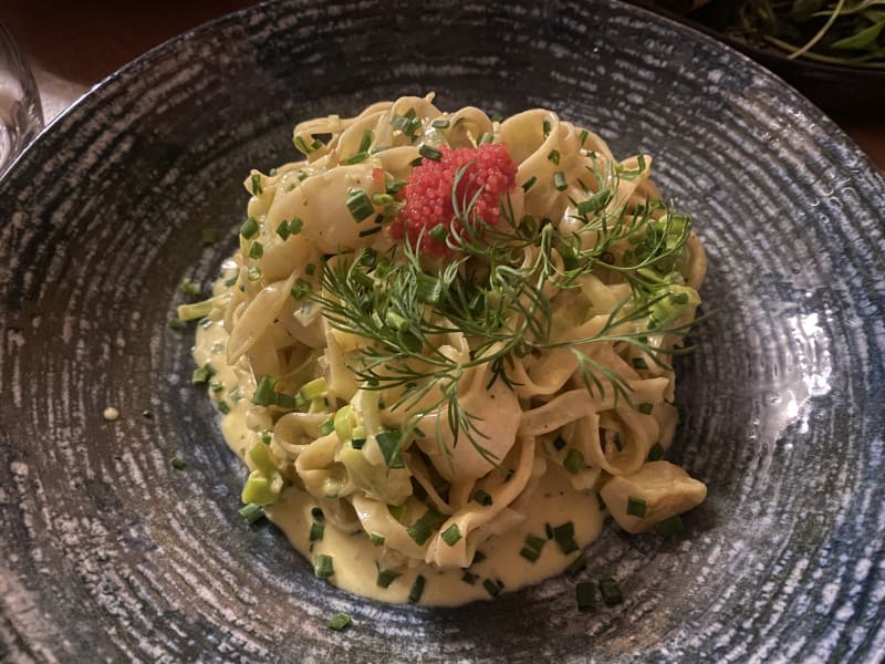 Tagliatelle aux saint jacques - Melagodo, Paris