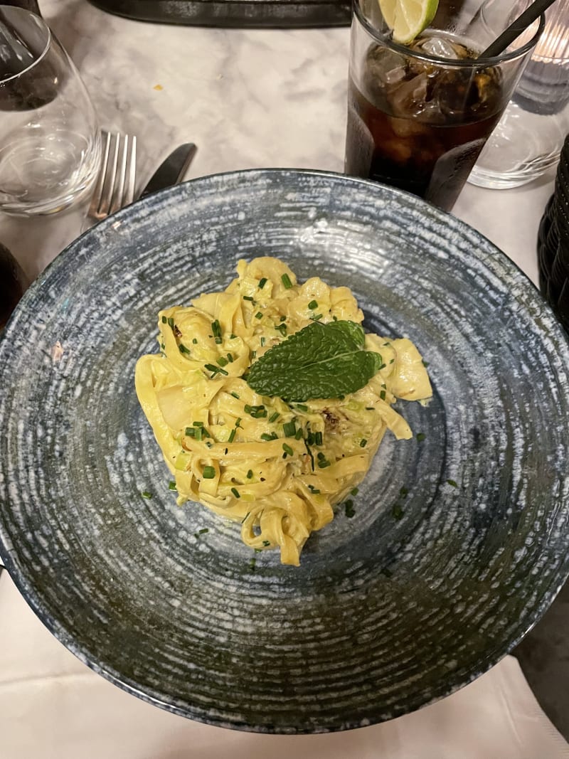 Tagliatelle aux saint jacques - Melagodo, Paris