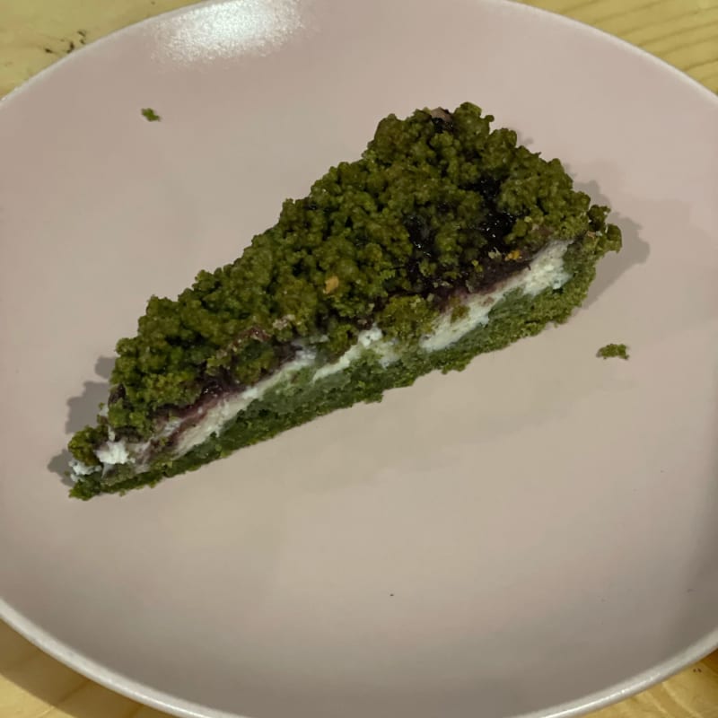 Torta all’alga spirulina - Bistrot Zi Rosa