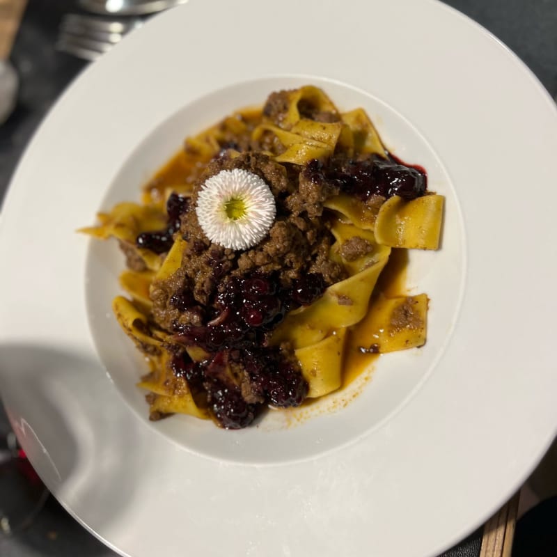 Pappardelle al ragù di cervo - Al Forte Dolomites