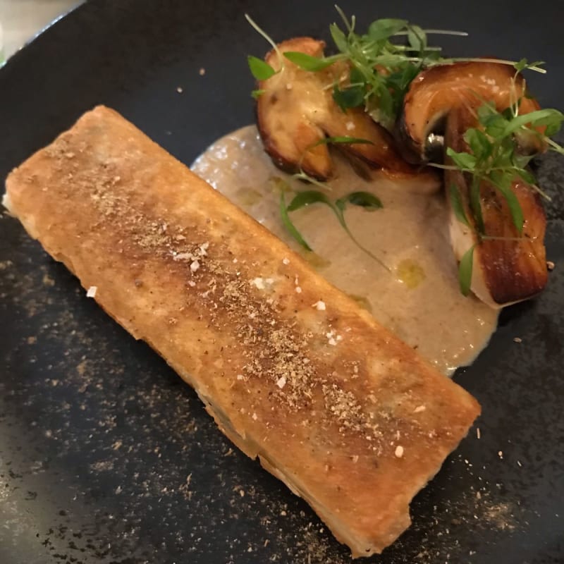 Risotto et cèpes  - La Pagode de Cos, Paris