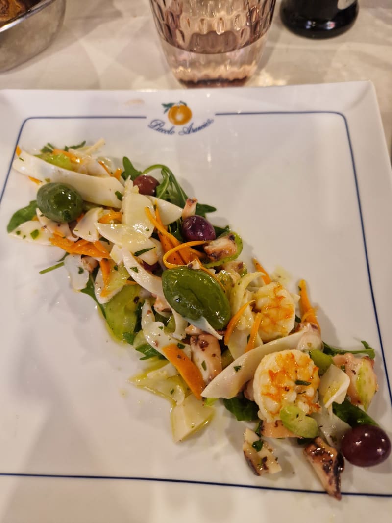 Restaurante Piccolo Arancio en Roma Menú 2024, opiniones, precios y