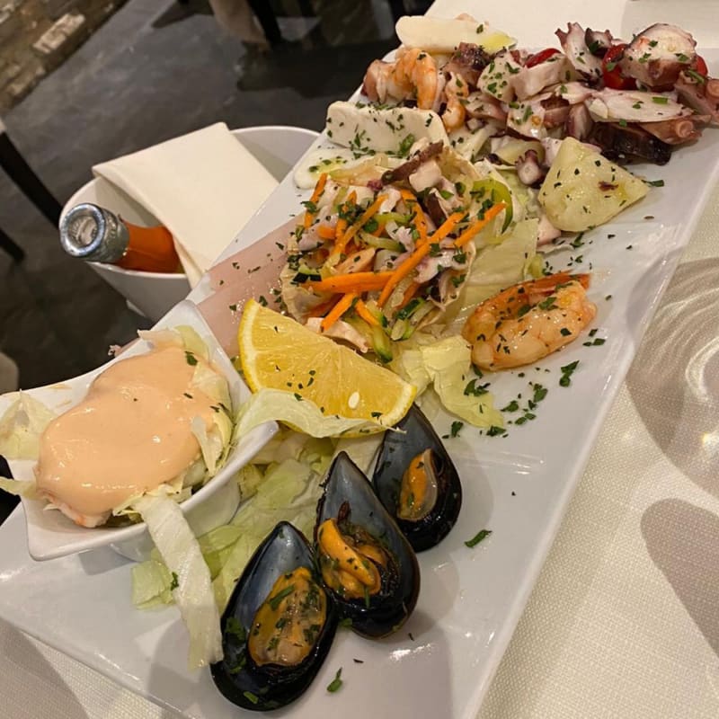 Antipasto misto di pesce - Ristorante Plinio 1988