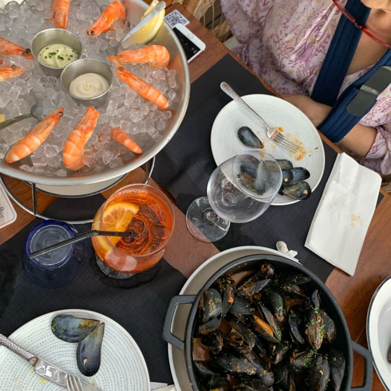 Langostinos y mejillones - Tejada Mar, Barcelona