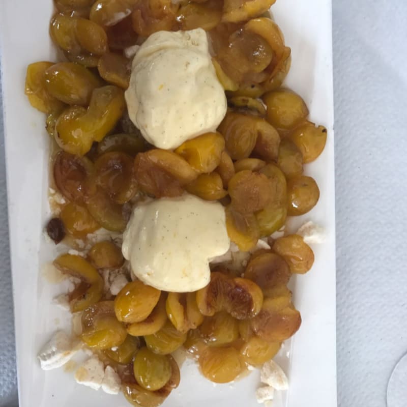 L'assiette était trop généreuse pour un dessert mais c'était très bon - Au Raisin