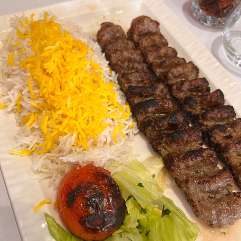 Chelo kabab koobideh  - Shabestan, Paris