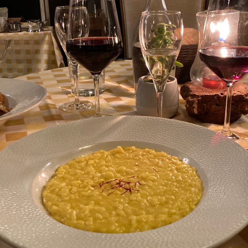 Risotto Milanese - Hosteria della Musica, Milan