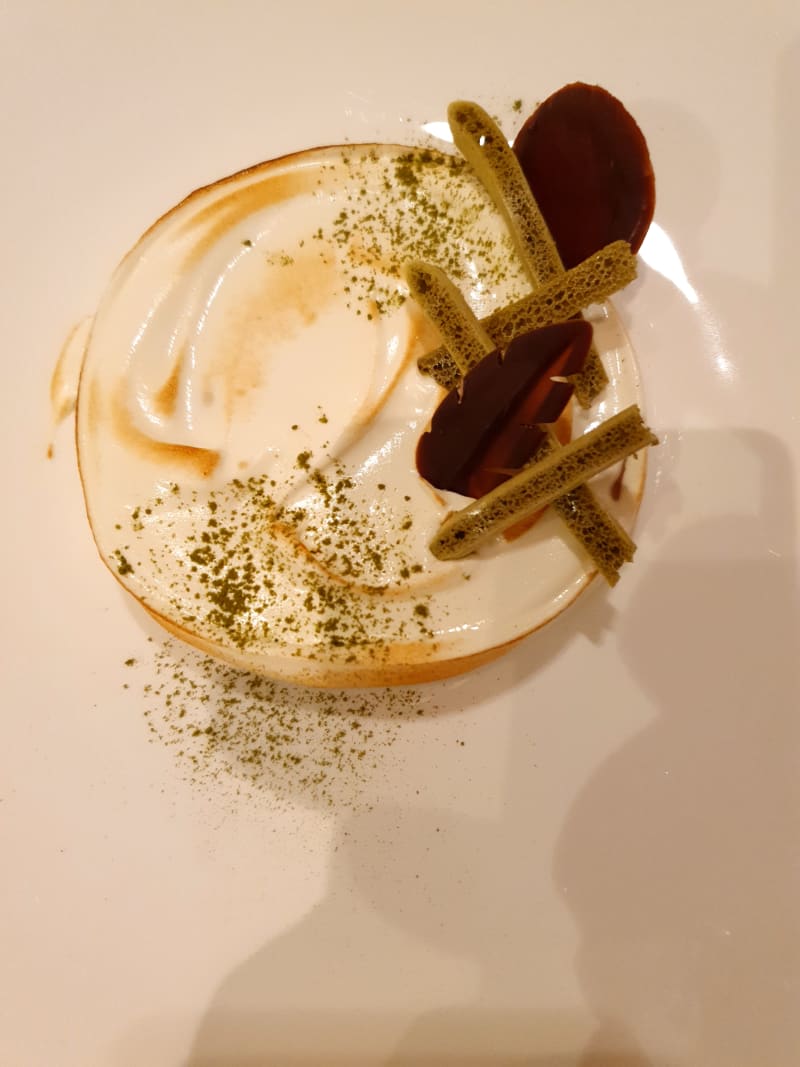 Passionsfrucht mit Ice cream - Enoteca Paco Pérez - Hotel Arts Barcelona, Barcelona