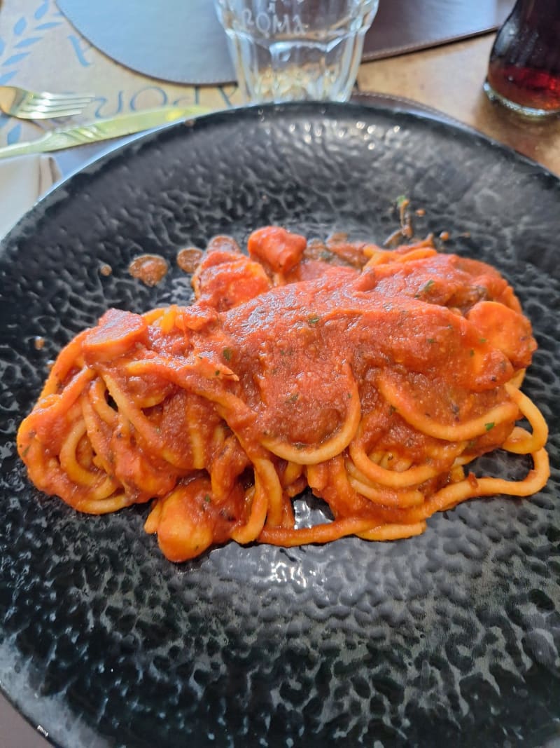 Arrabbiata di polpo - Sapore di Roma Fonte Meravigliosa, Rome