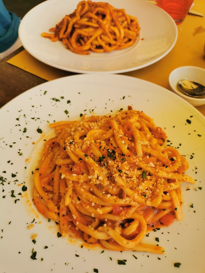 Pici alla Senese e Pici al Ragù  - Nonno Mede Pizzeria Osteria, Siena