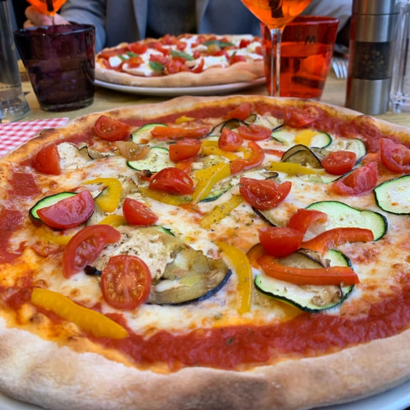 Pizza vegetariana  - Nonno Mede Pizzeria Osteria, Siena