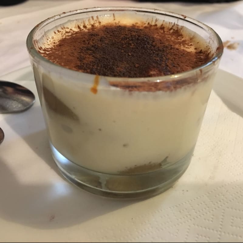 Tiramisu - Trattoria Vecchia Milano, Madrid