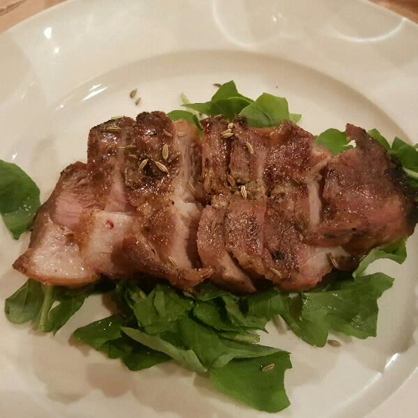 Tagliata di maialino al fiocchietto - Osteria del Milione, Scandicci