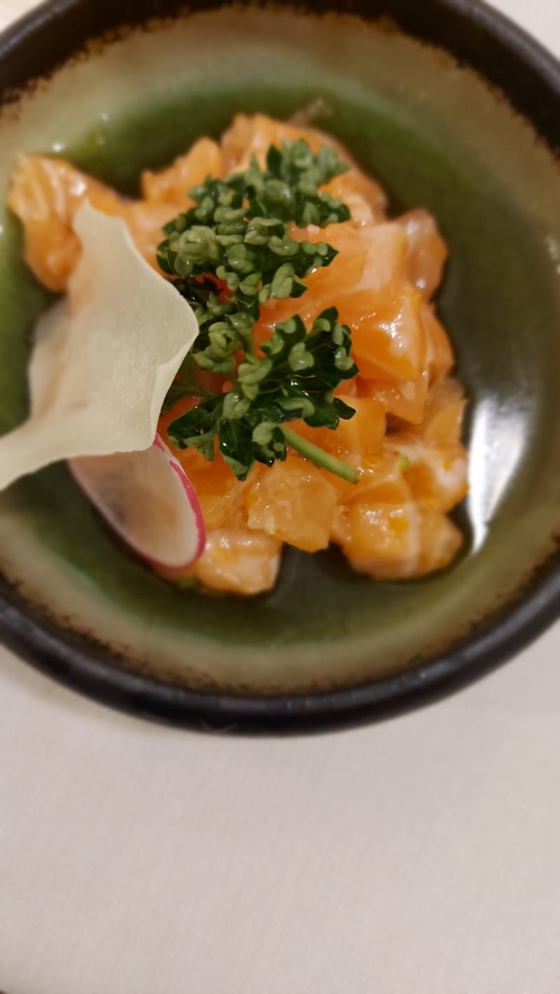 Tartare di salmone  - Kaisen asian fusion, Cinisello Balsamo