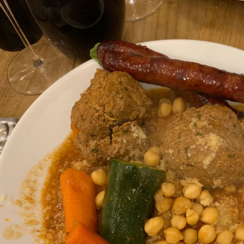 Couscous boulettes merguez - Kenze'M, Paris