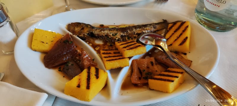 Antipasto del pescatore - Antica Trattoria del Gallo