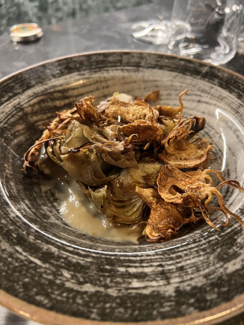 Carciofi 3 testure - Fiuto Restaurant | Drink & Food, Rome