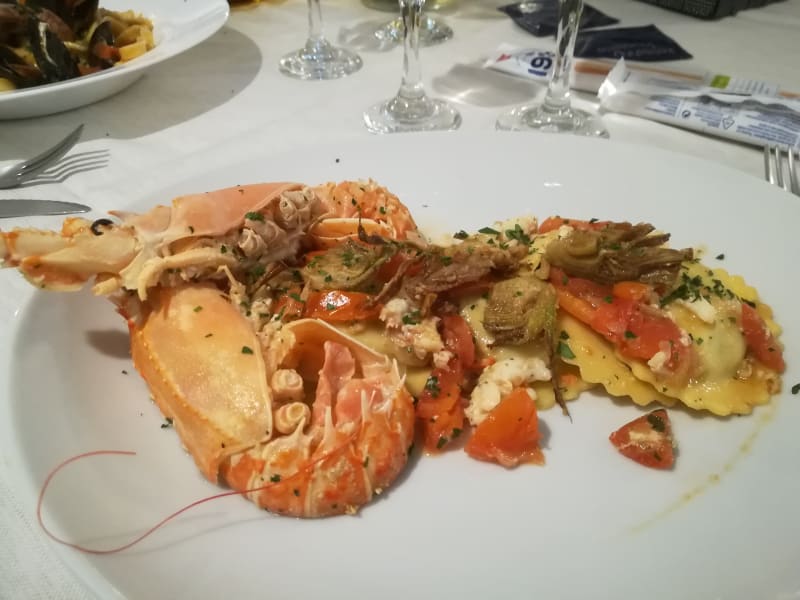 Pansotti al pesce - Da Gianni e Franca, Varazze