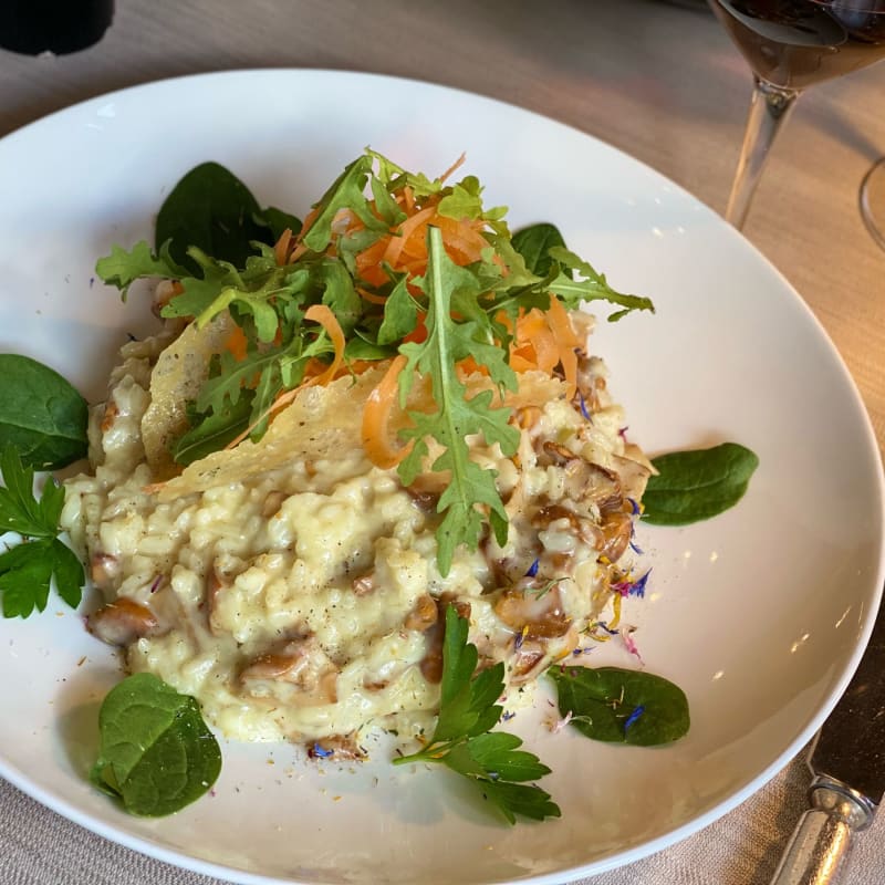 Risotto aux chanterelles  - Astra Hotel / Brasserie Historique La Coupole 1912, Vevey