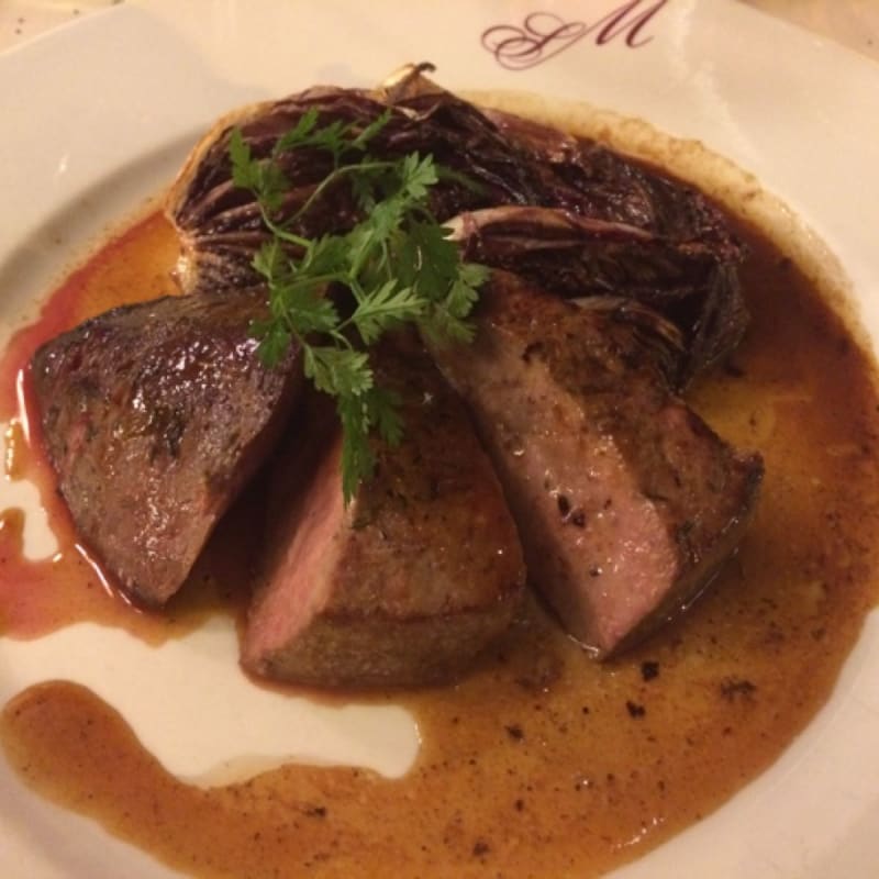 Foie et sa salade amer - Stéphane Martin, Paris