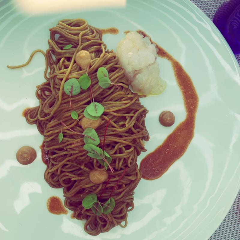 Spaghettini con scampi  - San Remo, Malcesine