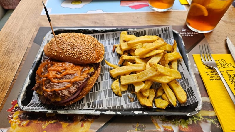 Hamburguesa Nostra - Princesa, Madrid