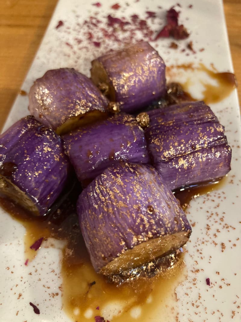 Aubergines en entrée, magique ! - Yinan et Hugo, Paris