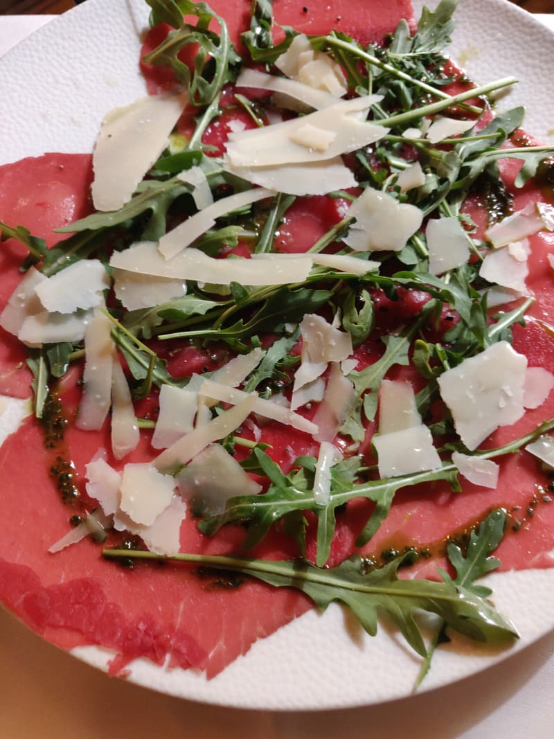 Carpaccio de bœuf - Au Gourmet de l´Orangerie, Strasbourg