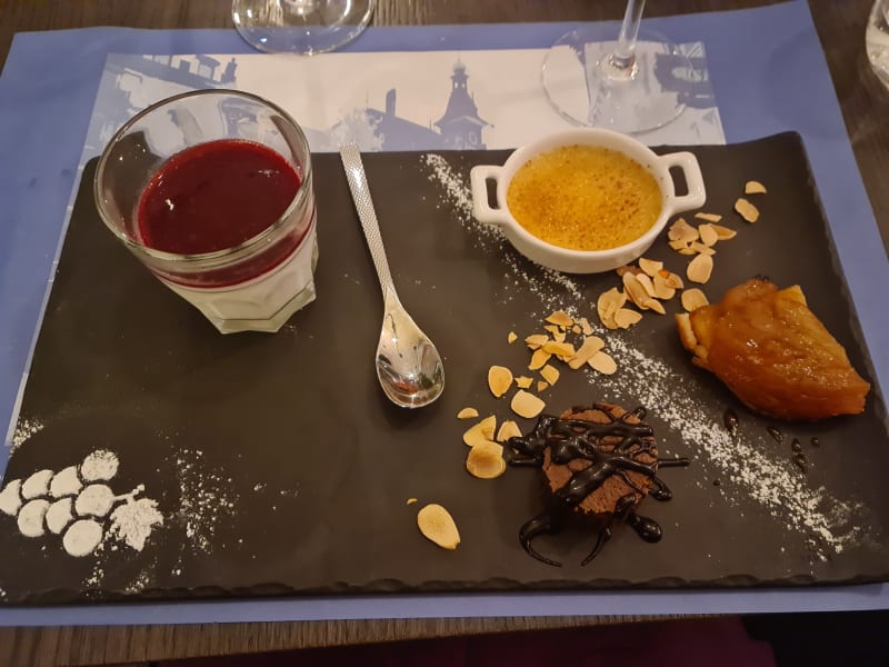 Café gourmand  - Le Raisin, Lausanne