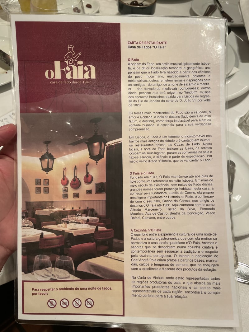 O Faia In Lisbon Restaurant Reviews Menu And Prices Thefork