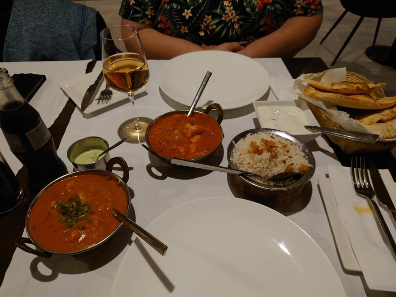 King prawn masala & curry - Namaste Madras , Hoofddorp