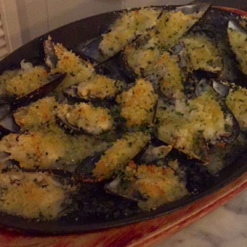 Cozze gratinate - The Fisherman Burger Lobster and Fish, Rome