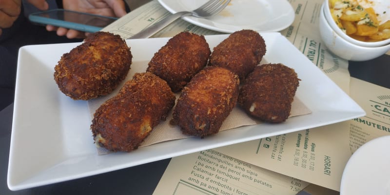 Croquetas de jamon - Cal Trumfo