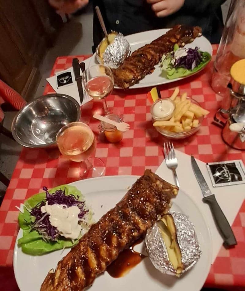 Mozart, More than just Ribs Bruges in Brugge Menu, openingsuren