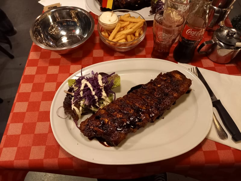 Mozart, More than just Ribs Bruges in Brugge Menu, openingstijden