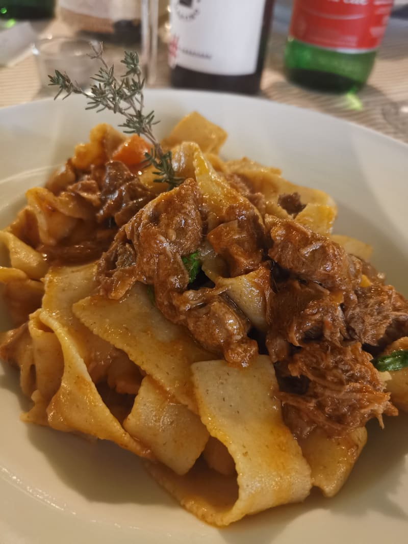 Pappardelle Al Ragù Di Cinghiale  - L'Appiolo