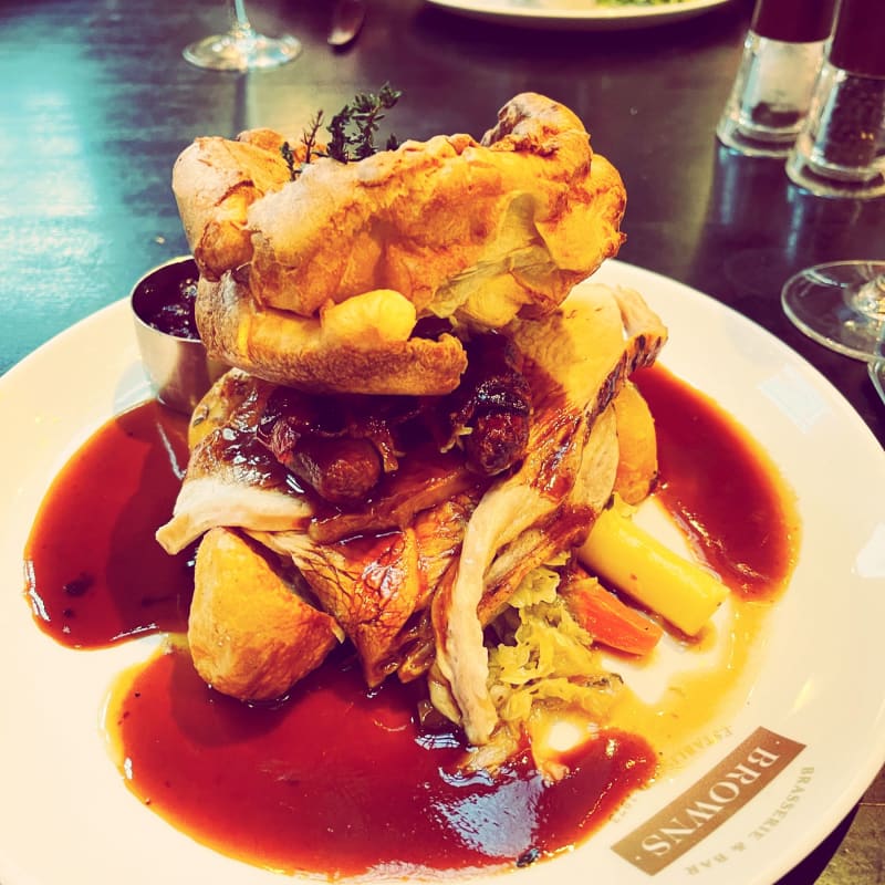 Restaurant Browns Brasserie & Bar Edinburgh à Edinbourg Menu, avis