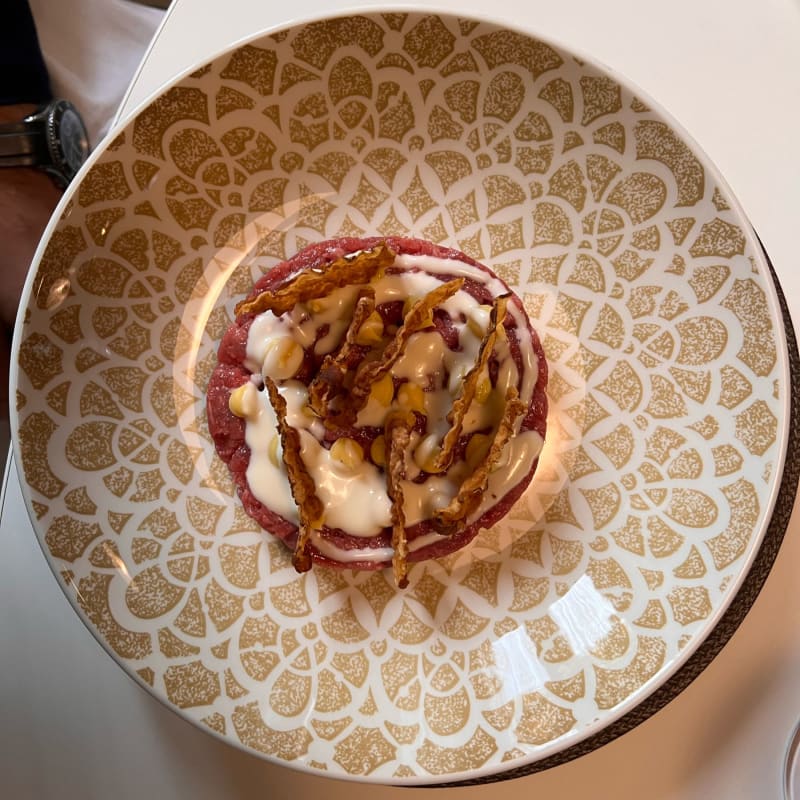 Tartare alla carbonara  - Rosso Vignale